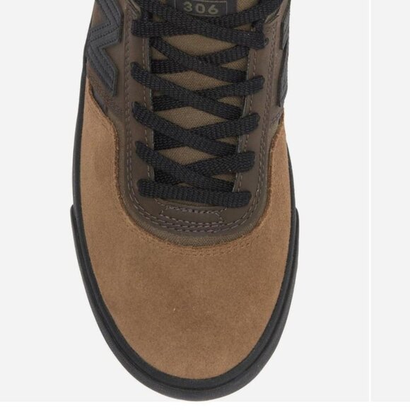 **NWT** New Balance Jamie Foy Numeric 306 Brown Black Shoes Mens 8 Womens 9.5 - Picture 4 of 5